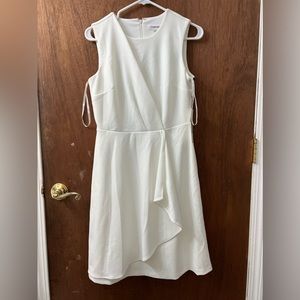 Size 4 white Calvin Klein dress nwt